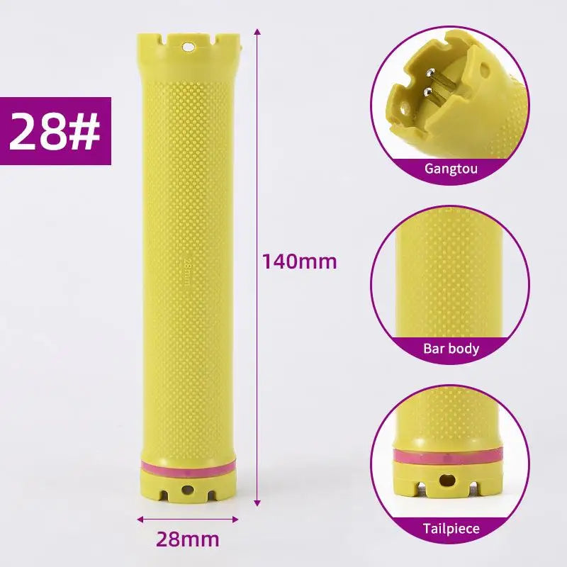 24V 140mm Digital Hot Perm Rod | French Wavy Hair Curler Bar Hot Perm Rod QXL 28 size