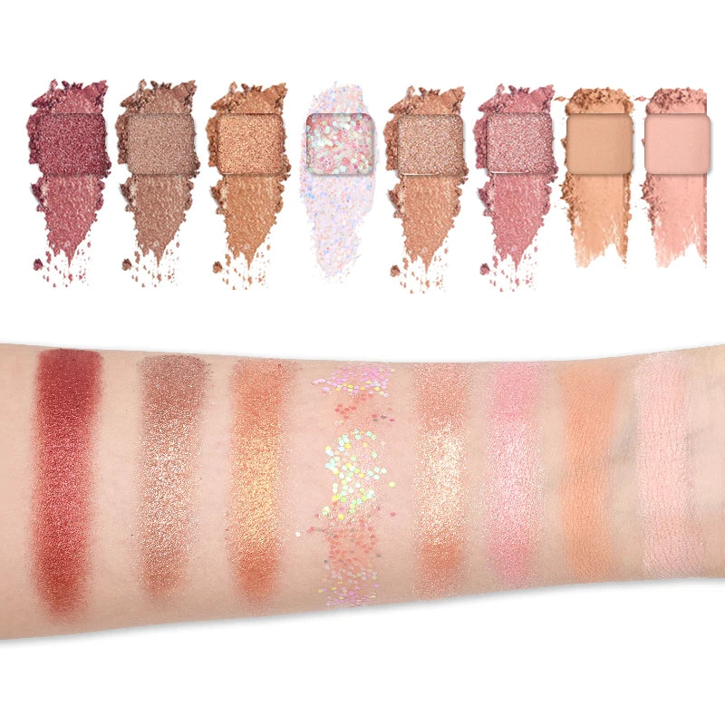 40-Color Eyeshadow Palette | Shimmer, Matte & Pearlescent Eyeshadow Palette QXL