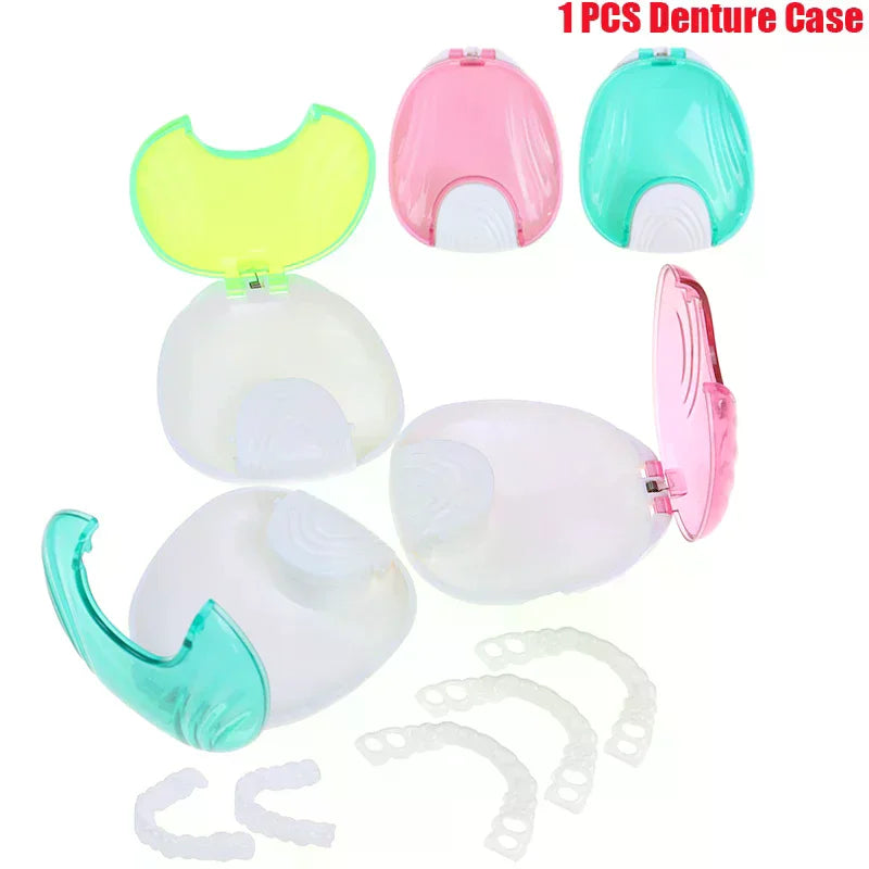 Denture & Retainer Storage Case | Protective Travel Box Denture Storage Case QXL