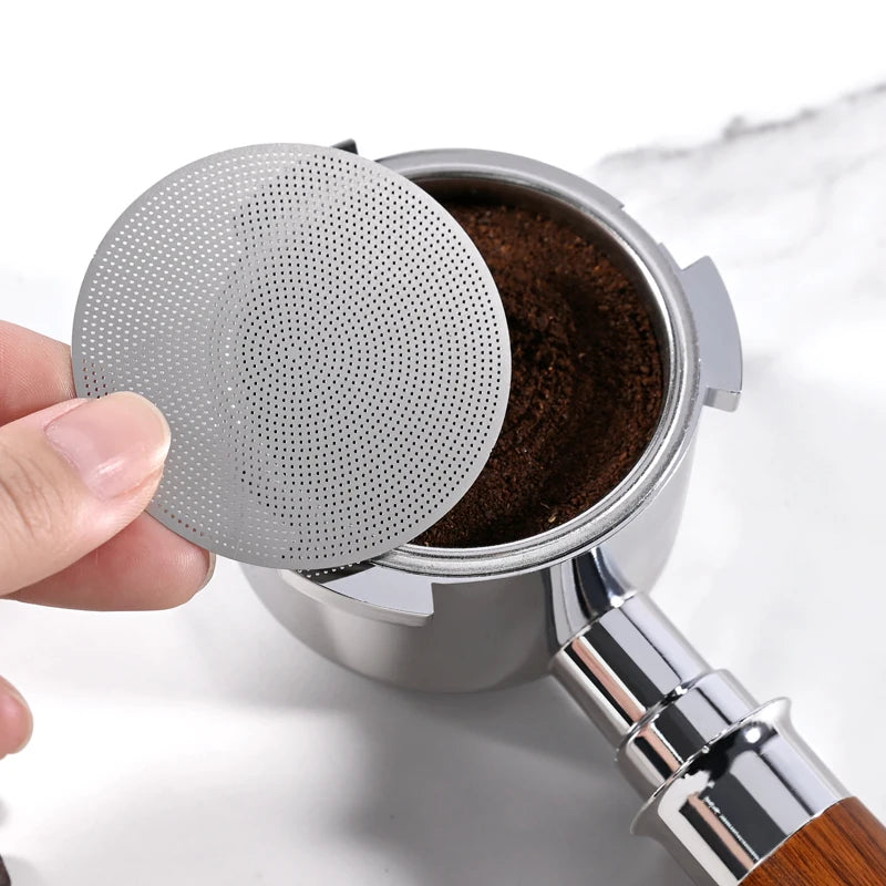 Espresso Puck Screen 0.2mm | 51/53/58.5mm Portafilter Filter Espresso Puck Screen QXL