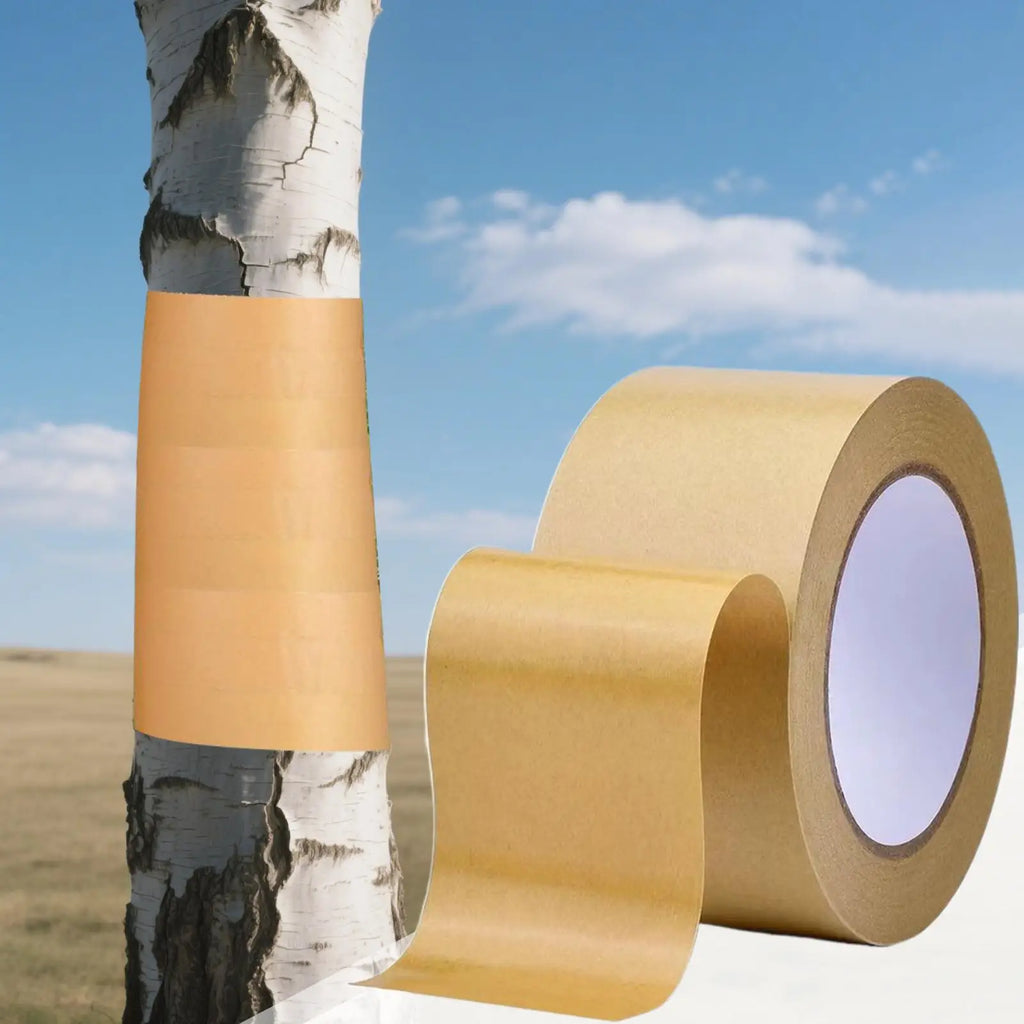Sticky Tree Barrier Tape | Kraft Paper Tree Wrap 5cm × 50m Tree Barrier Tape QXL