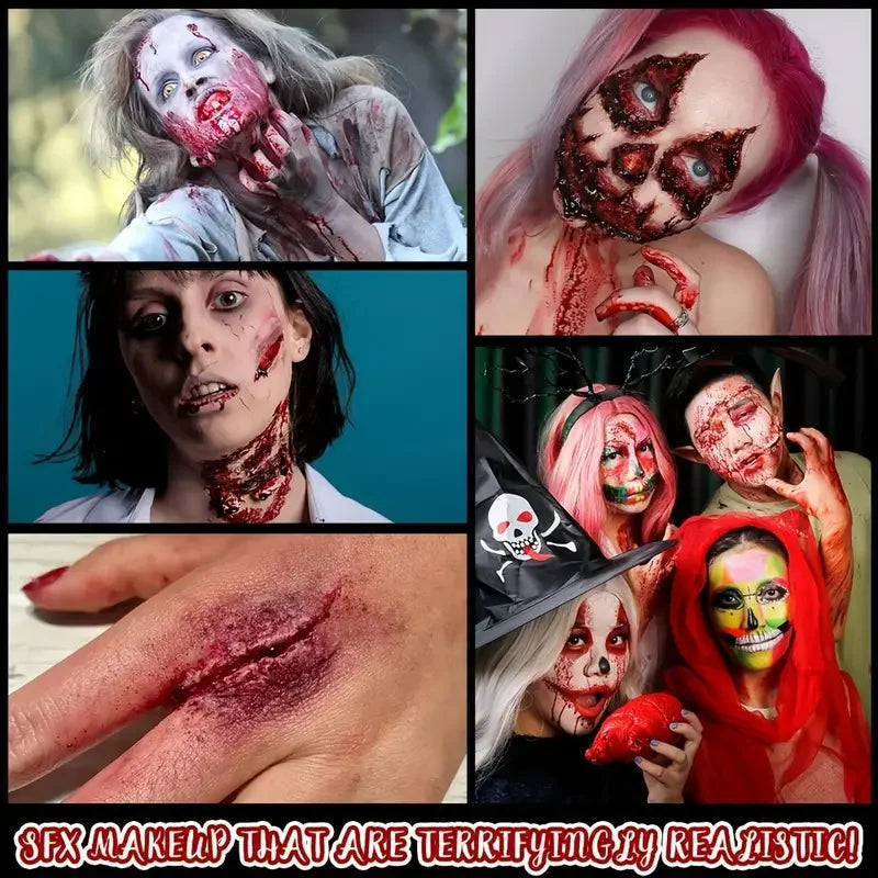 VERONNI 6-Color Bruise Wheel SFX Face & Body Paint SFX Body Paint QXL