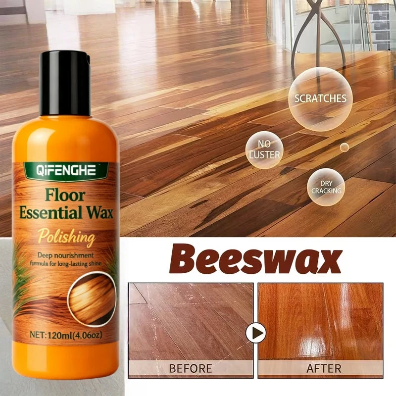 Floor Essential Wax – Wood Floor Polish for Hardwood & Laminate Floor Wax Polish QXL