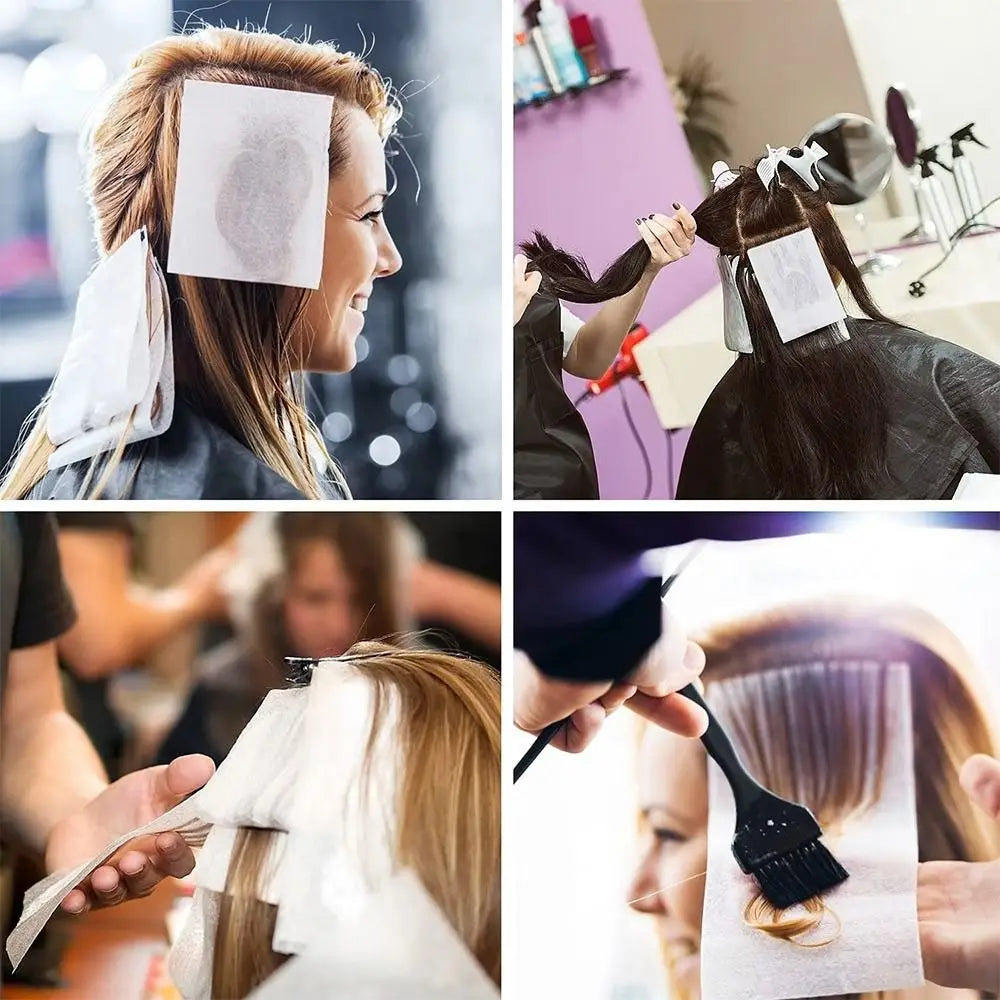 100/130-Pc Hair Perm & Highlight Papers | Salon Styling Hair Perm Papers QXL