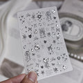 5D Unicorn Nail Stickers Y2K Self-Adhesive Nail Art Decals Nail Art Stickers QXL to5894
