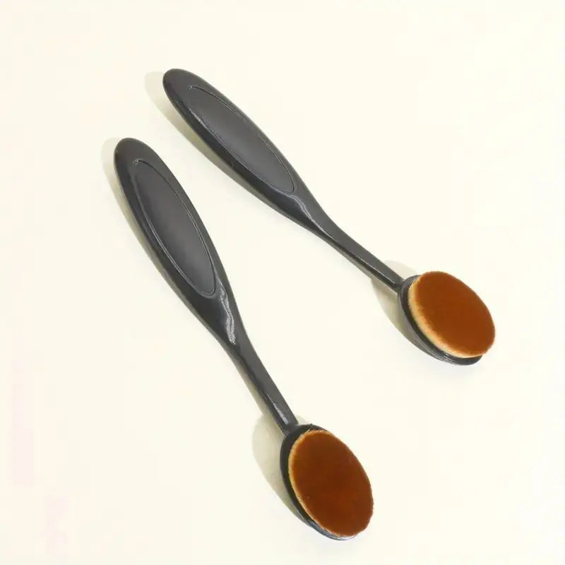 Oval Foundation Brush | Liquid, Cream & Powder Makeup Tool Foundation Makeup Brush QXL