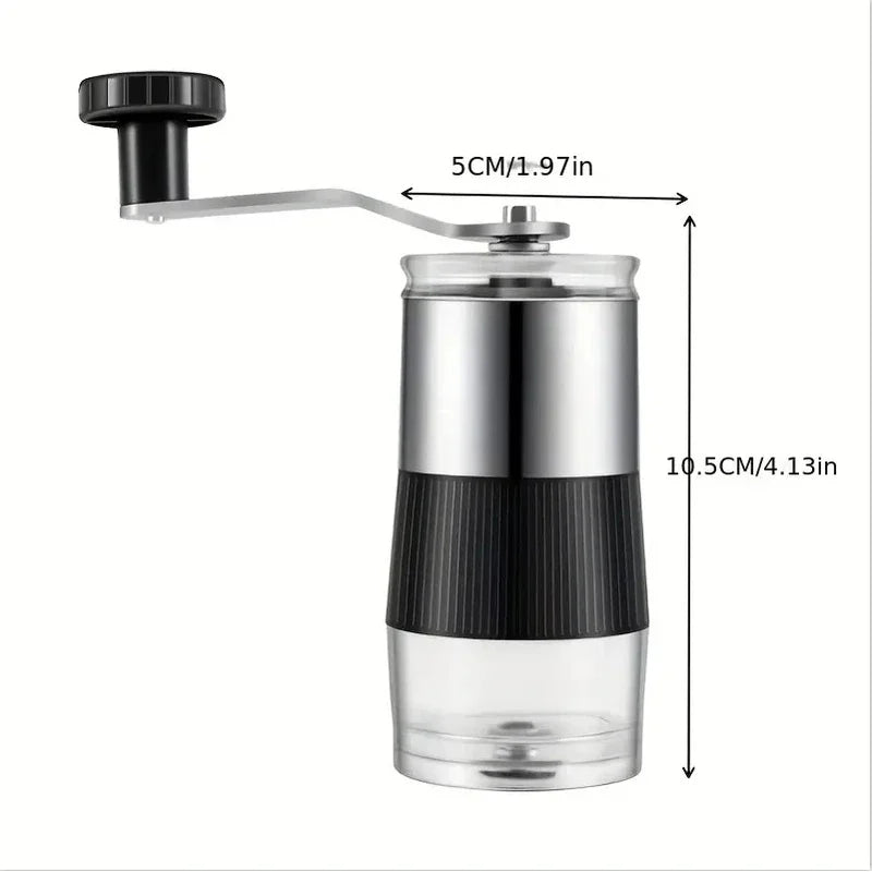 Mini Manual Coffee Grinder | Ceramic Burr & Stainless Steel Manual Coffee Grinder QXL