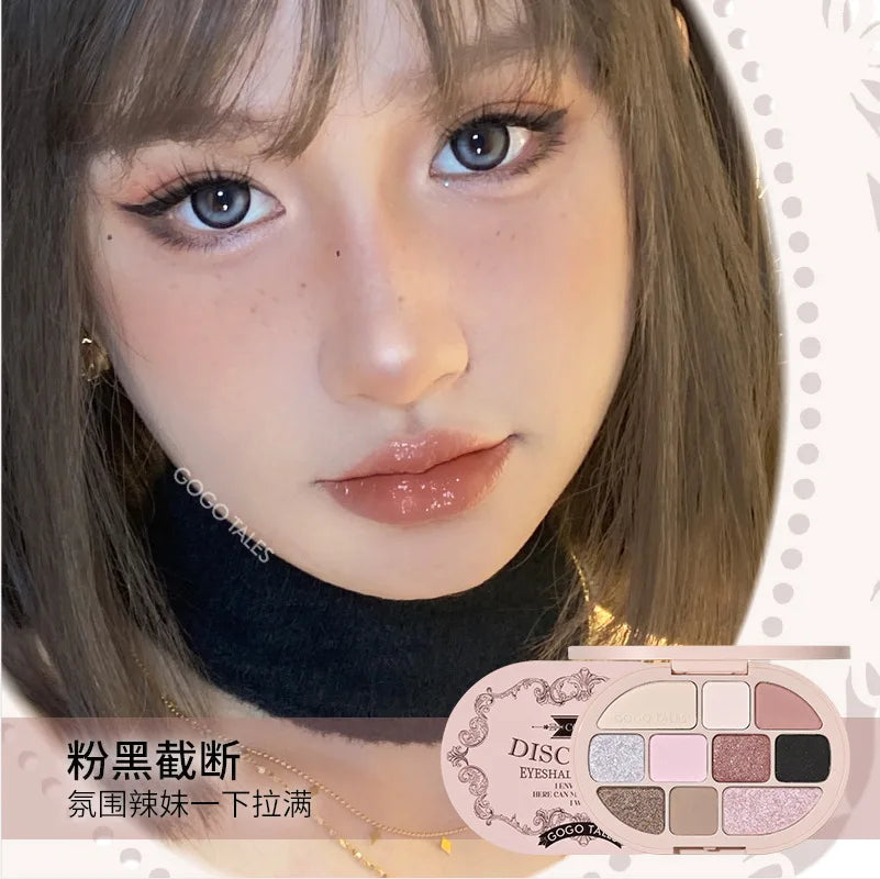 10-Color Eyeshadow Palette – Blush, Highlight & Contour Eyeshadow Palette QXL