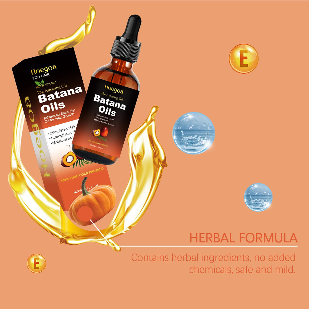 HOEGOA Batana Oil Hair Care – Nourishing Scalp & Moisture Oil Hair Conditioning Oil QXL