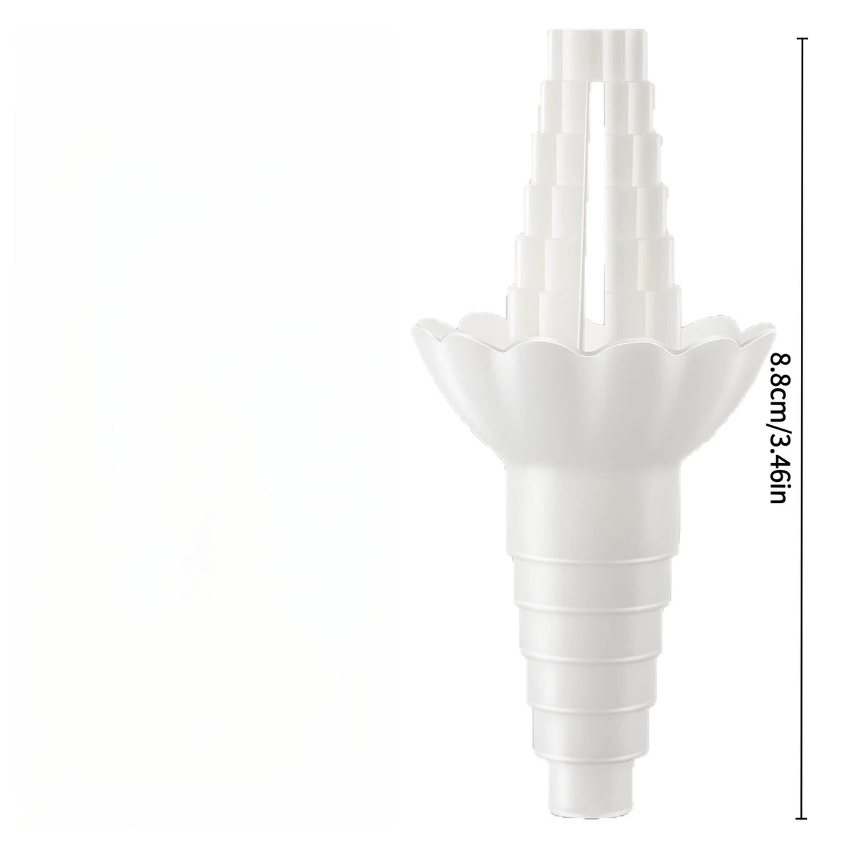 Universal Liquid Transfer Connector | Reusable Dispenser Tool Liquid Transfer Connector QXL Silicone WHITE