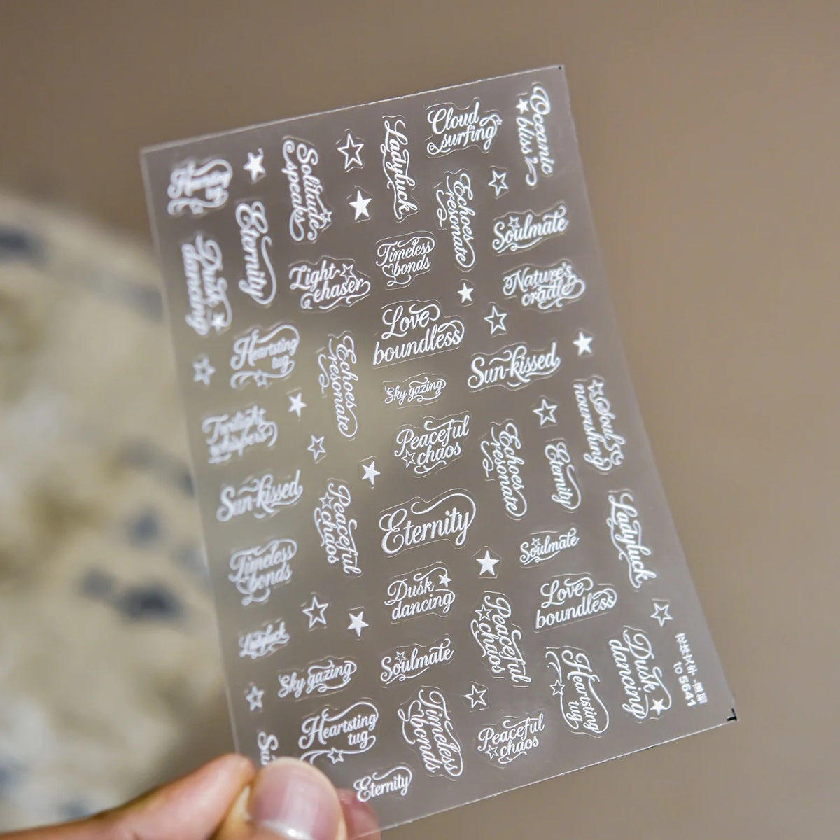 5D Ocean Nail Stickers – Mermaid, Jellyfish & Sea Decals