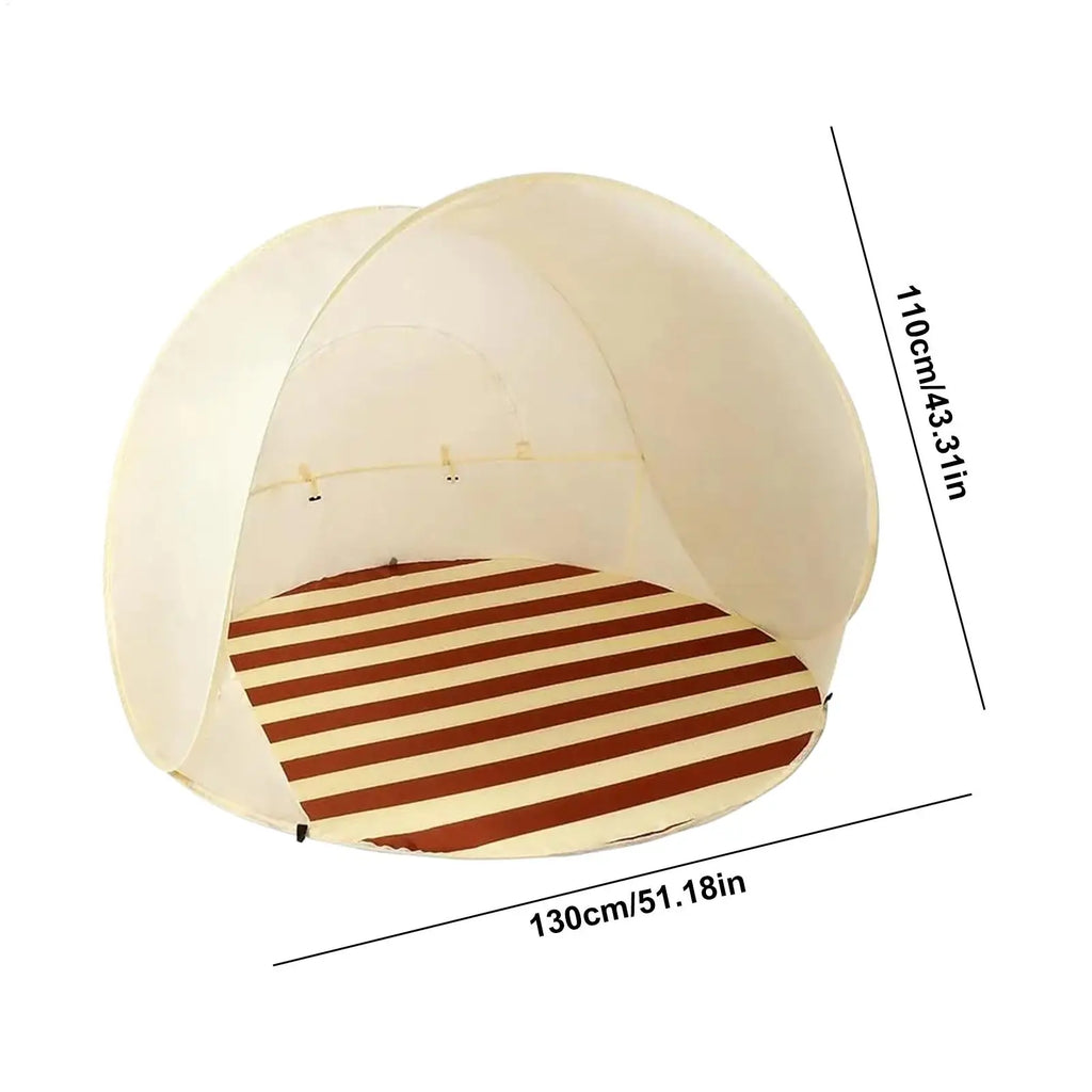 Pop-Up Beach Tent 3–4 Person | UPF 50+ Canopy Shelter Pop-Up Beach Tent QXL