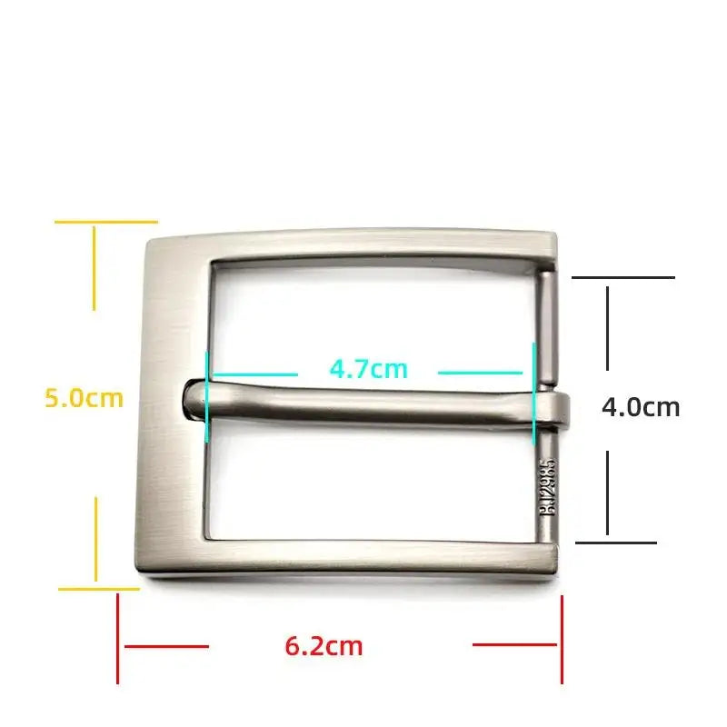 40mm Metal Pin Belt Buckle | Zinc Alloy DIY Leather Craft Belt Buckle QXL