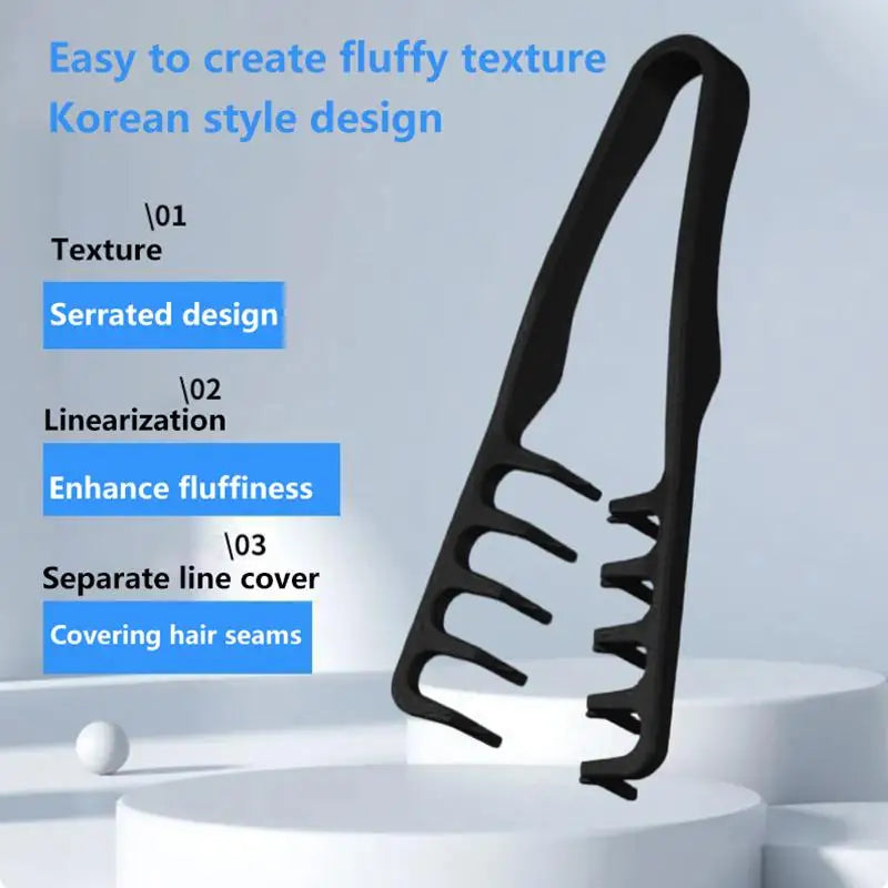 Wide-Tooth Fluffy Hair Styling Comb | Root Lift & Volume Hair Styling Comb QXL