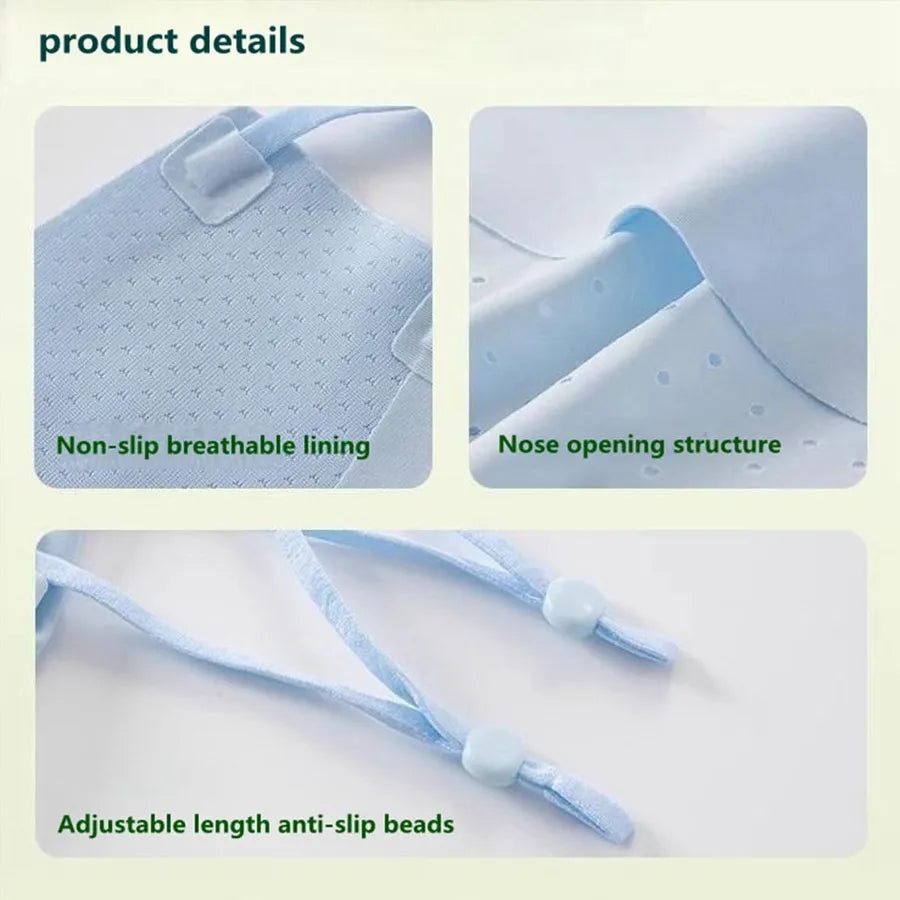 2-in-1 UV Protection Ice Silk Face Mask | Breathable Outdoor UV Face Mask QXL
