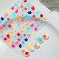 5D Jelly Nail Art Stickers – Grape & Cherry Fruit Decals Nail Art Stickers QXL 1pcs to2954