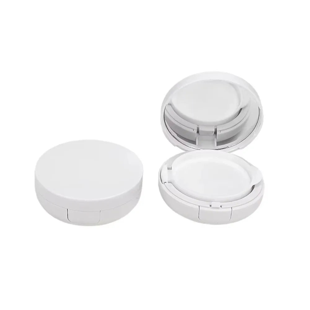 15g Refillable Air Cushion Puff Box with Mirror & Sponge Refillable Makeup Compact QXL