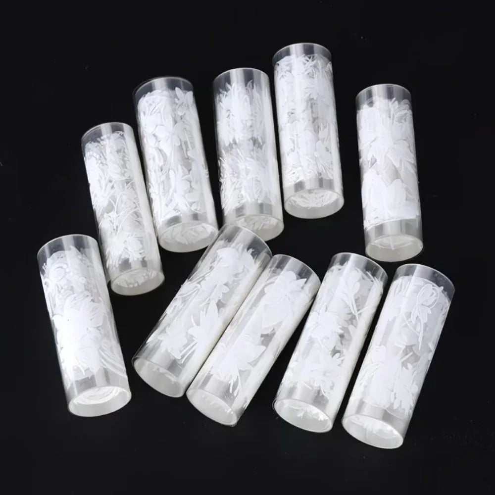 Holographic Lace Nail Foils | Black & White Sequin Nail Stickers Nail Art Foil Stickers QXL