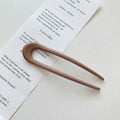 Korean Shell Hair Sticks | U-Shape Hairpins & Bun Maker Hair Sticks & Pins QXL No.1