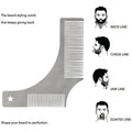 Beard Styling Stencil Comb | Mustache Trimming Template Tool Beard Styling Stencil QXL normal specification