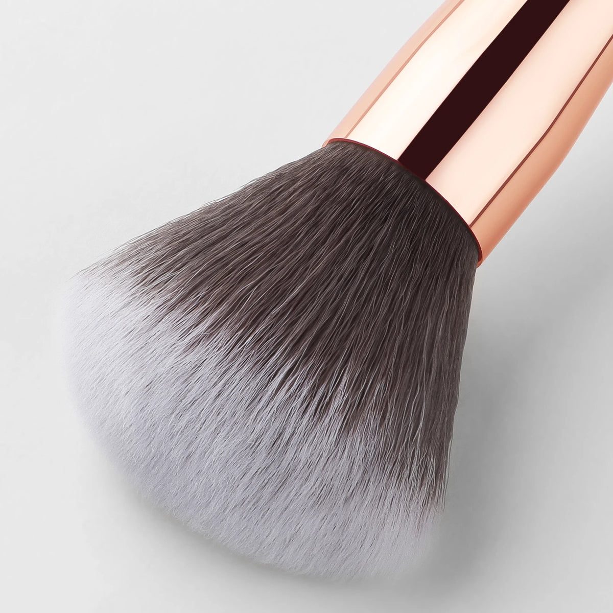 2-Pack Soft Fluffy Powder & Blush Brushes | Short Handle Makeup Brush Set QXL