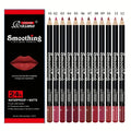 12-Pc Matte Lipstick & Lip Liner Set | Long-Lasting Waterproof Lip Cosmetics Set QXL 12pcs