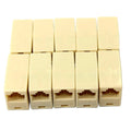 10-Pack RJ45 Female to Female Ethernet Coupler Connectors Ethernet Coupler Connector QXL 10pcs
