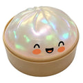 Glitter Dumpling Squishy Toy | Soft TPR Sensory Squeeze Toy Squishy Sensory Toy QXL White