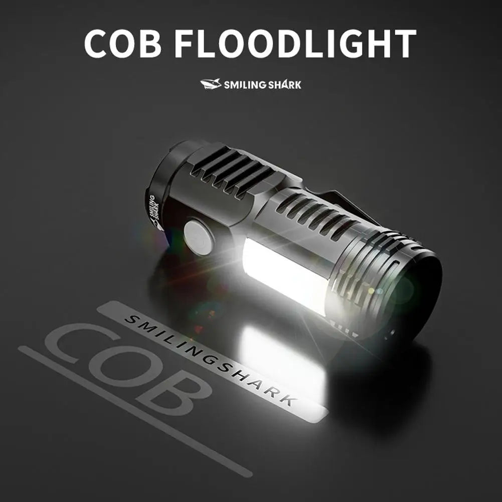 Mini 3-LED EDC Tactical Flashlight | USB Rechargeable & Clip Tactical Flashlight QXL