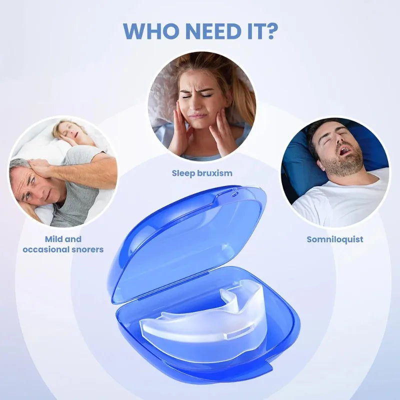 Anti-Snoring Mouth Guard & Night Guard for Teeth Grinding Anti-Snoring Night Guard QXL