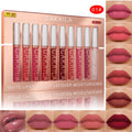 CAKAILA 10-Pc Nude Matte Liquid Lipstick Set | Long-Lasting Liquid Lipstick Set QXL 01
