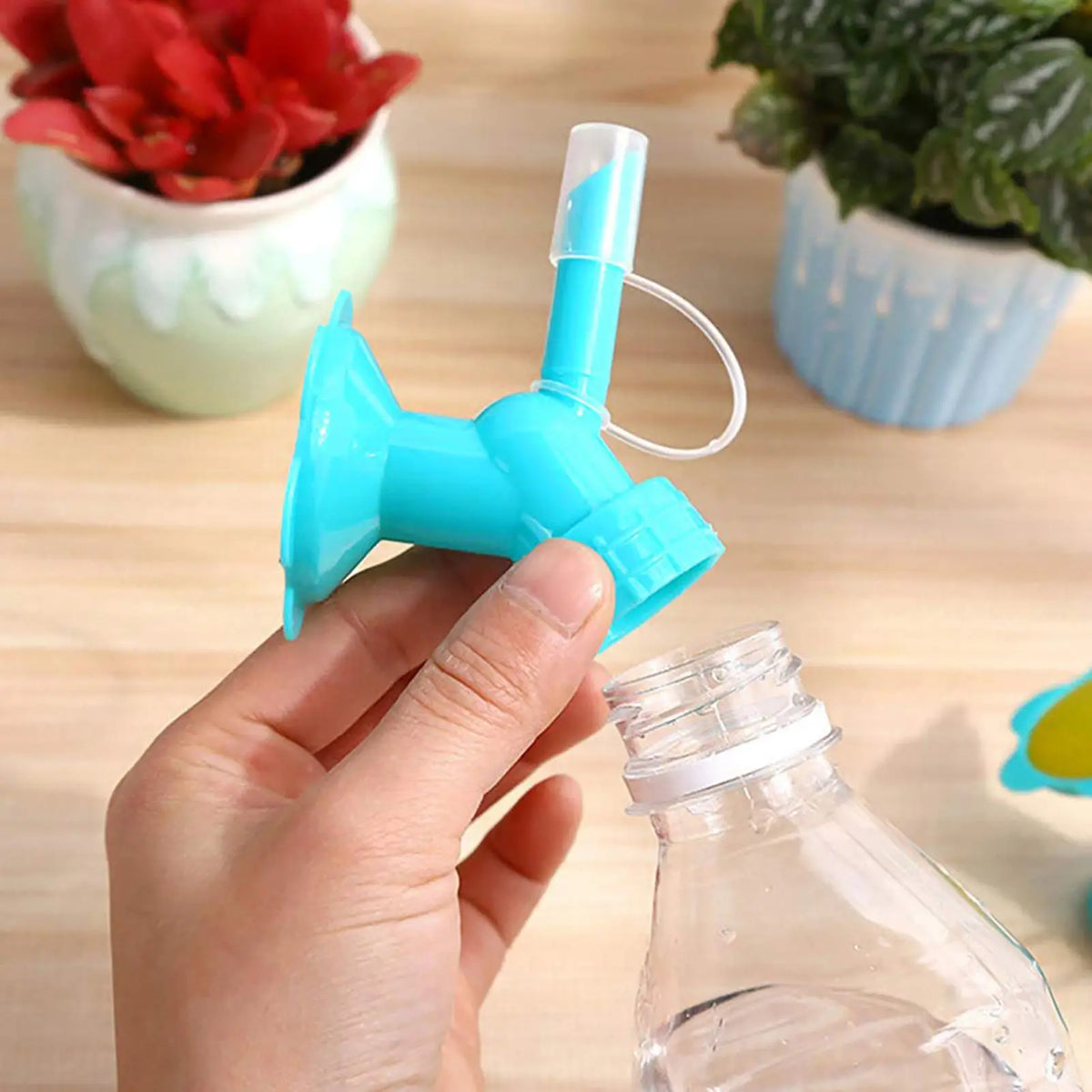 2-in-1 Bottle Cap Watering Nozzle – Mist & Stream Sprinkler Garden Watering Nozzle QXL