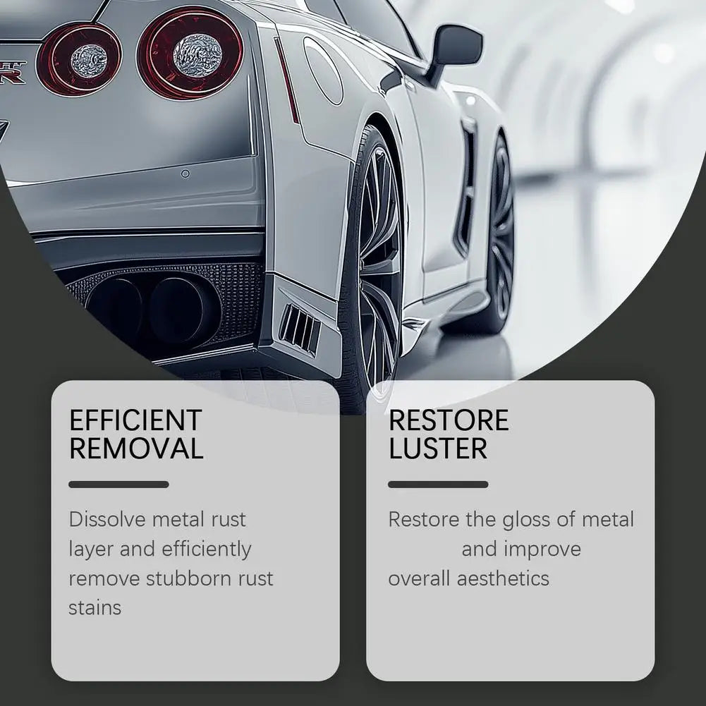 Heavy-Duty Rust Remover Spray for Metal, Tools & Cars 120ml Rust Remover Spray QXL