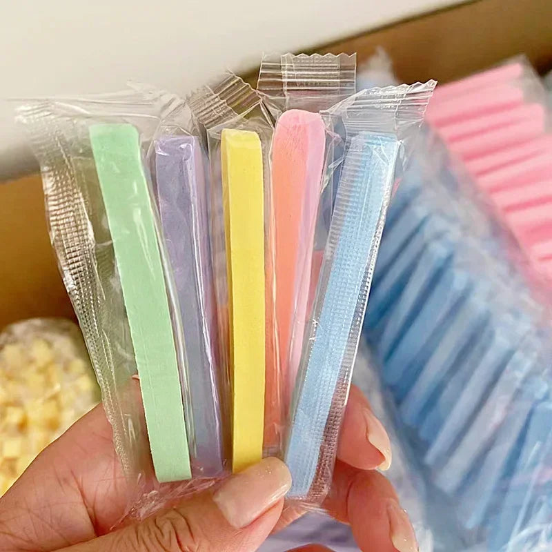 50-Pack Compressed Face Cleansing Sponge Pads | Wood Pulp Face Cleansing Sponge QXL