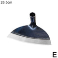 Heavy-Duty Farm Hoe | Manganese Steel Weeding & Tilling Tool Garden Hoe QXL E