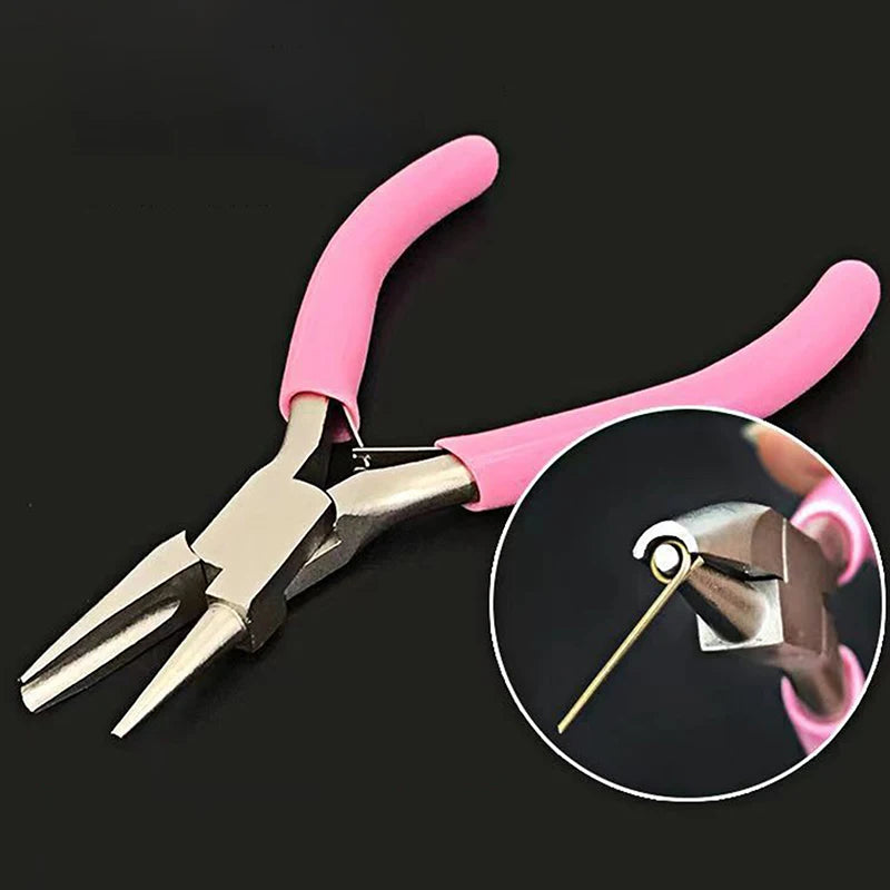 Round Concave Wire Looping Pliers | DIY Jewelry Making Tool Jewelry Making Pliers QXL