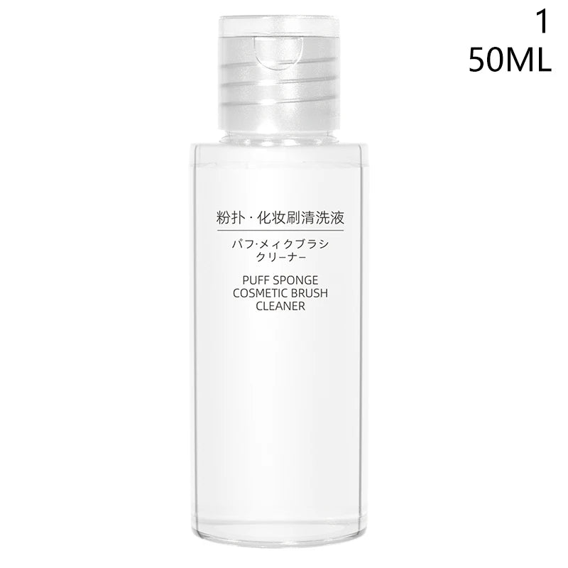 YOVIP Makeup Brush & Sponge Cleaning Solution 50/80ml Brush Cleaning Solution QXL 1