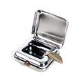 Mini Stainless Steel Pocket Ashtray with Lid | Portable Portable Pocket Ashtray QXL 1pcs