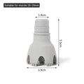 Massage Gun Replacement Heads | Spherical, U & T-Shaped Tips Massage Gun Attachment QXL 18-19mm