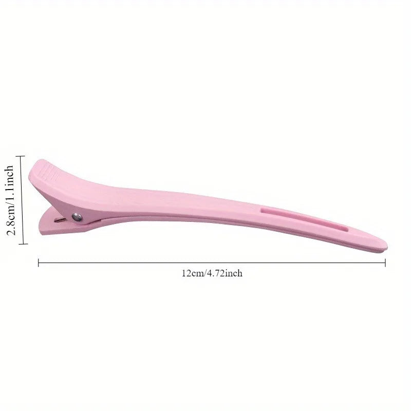 6-Pack Duck Bill Hair Clips | Salon Sectioning & Dye Clips Hair Sectioning Clips QXL