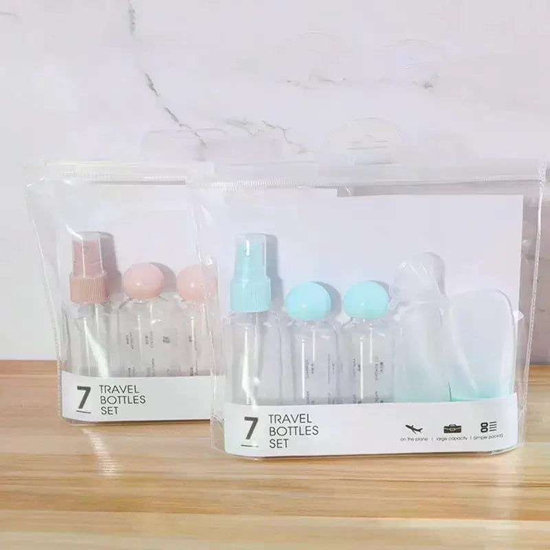 Travel Toiletry Bottles Set – Leakproof, BPA-Free Containers Travel Toiletry Set QXL
