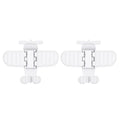 Baby Safety Lock Set | Drawer, Door & Window Child Lock Baby Safety Lock QXL B193-White-2Pcs