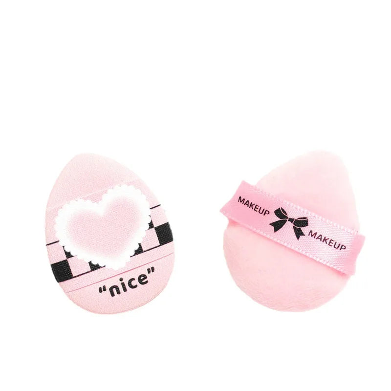 Soft Setting Powder Puff Sponge | Wet & Dry 2-Pack Makeup Powder Puff QXL