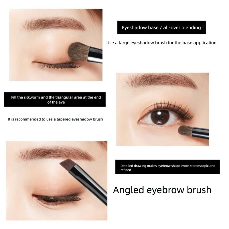 6-Piece Eyeshadow Brush Set | Smudge, Detail & Contour Eyeshadow Brush Set QXL