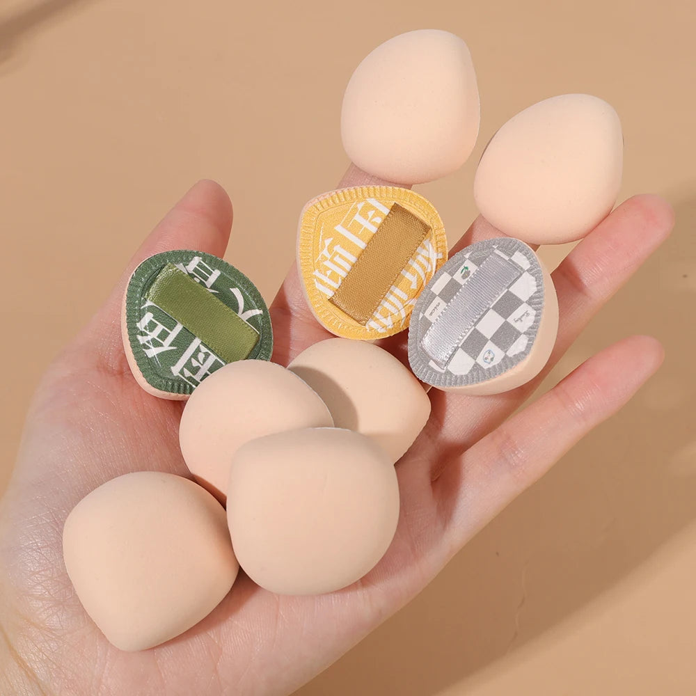 Mini Finger Makeup Sponge Puffs 5/10pc – Foundation & Concealer Makeup Sponge Puff QXL