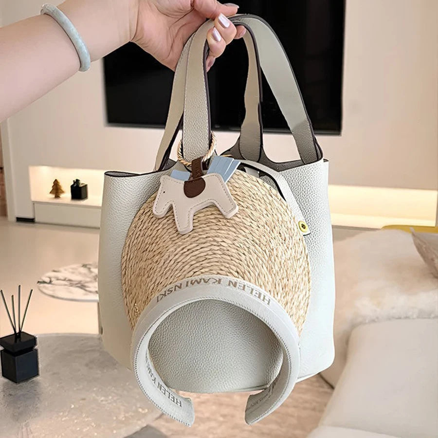 Magnetic Hat Clip for Bags | PU Leather Travel Hat Holder Hat Clip Accessory QXL
