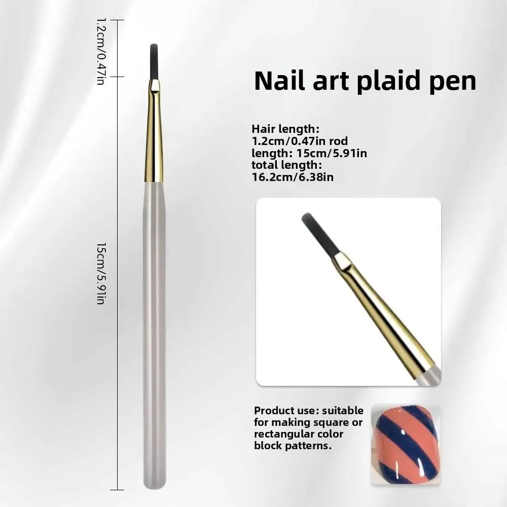 Ultra-Fine Nail Art Liner Brush | 0.5mm Precision Detail Pen Nail Art Brush QXL