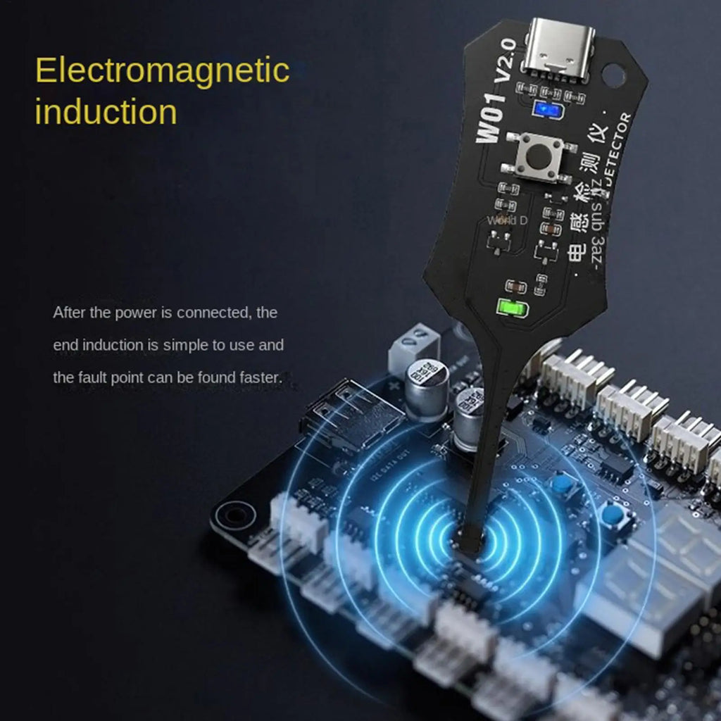 W01 Inductor Detector Tool – Motherboard Coil Tester Inductor Coil Tester QXL