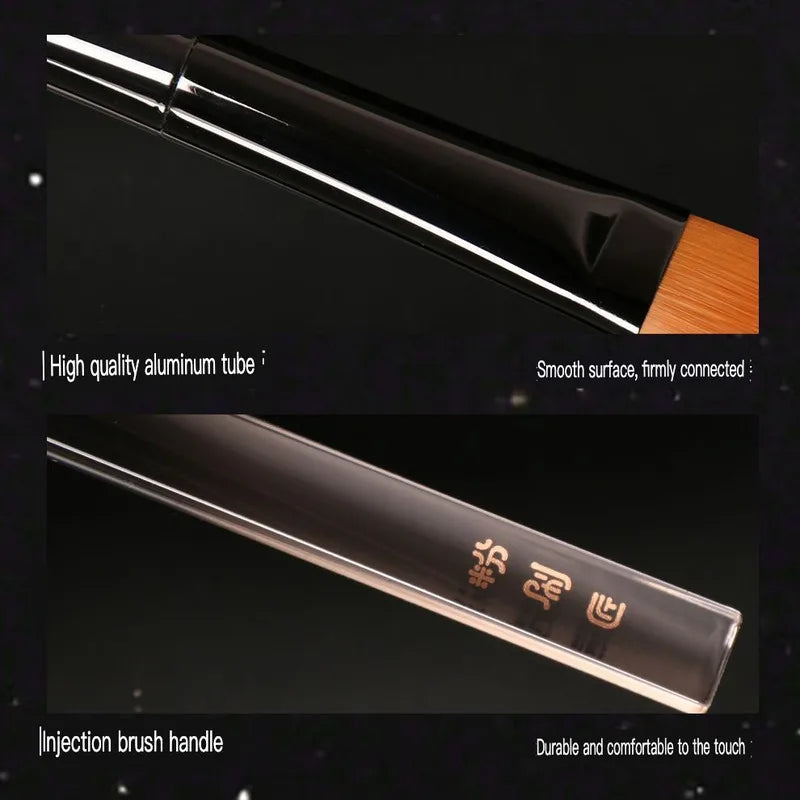 Painter D61 Flat-Head Makeup Brush – Powder & Cream Makeup Foundation Brush QXL
