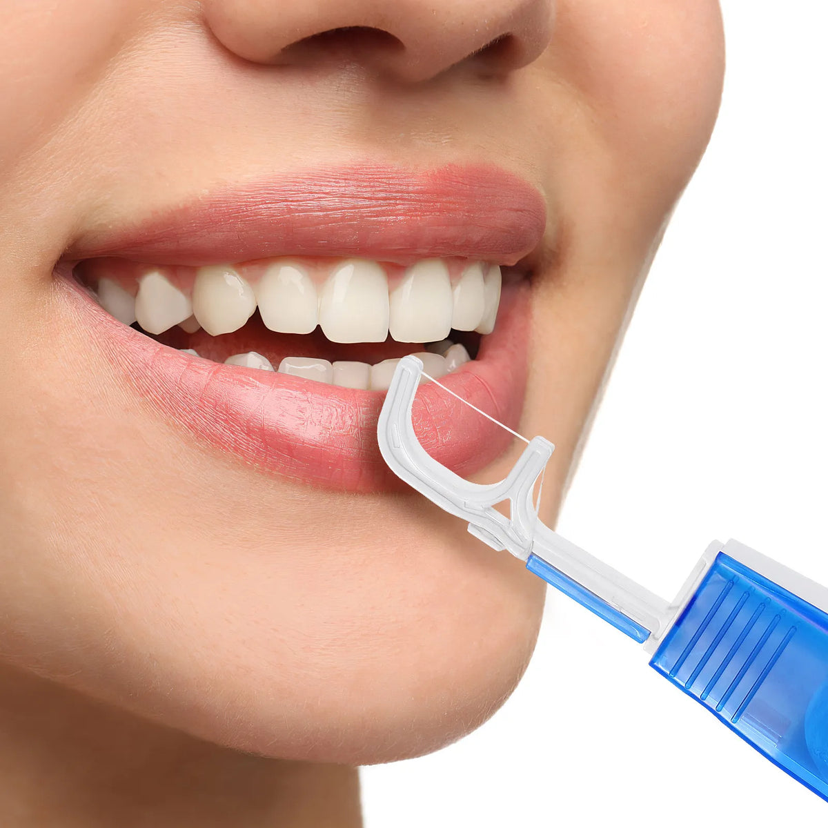 Ergonomic Dental Floss Holder with Cutter | 30m Floss Pick Dental Floss Holder QXL Default Title